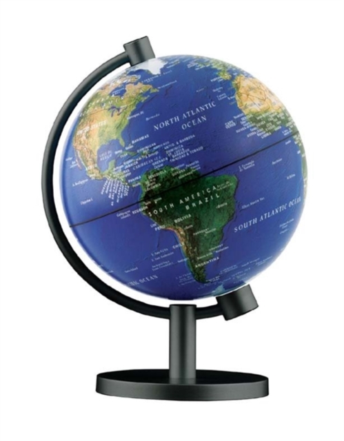 Insight Globe: Dual Physical / Political Illuminated, Globe Book