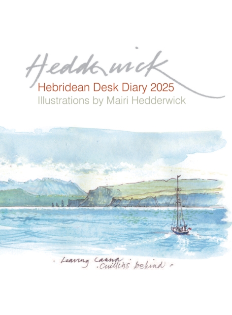 Hebridean Desk Diary 2025, Diary or journal Book