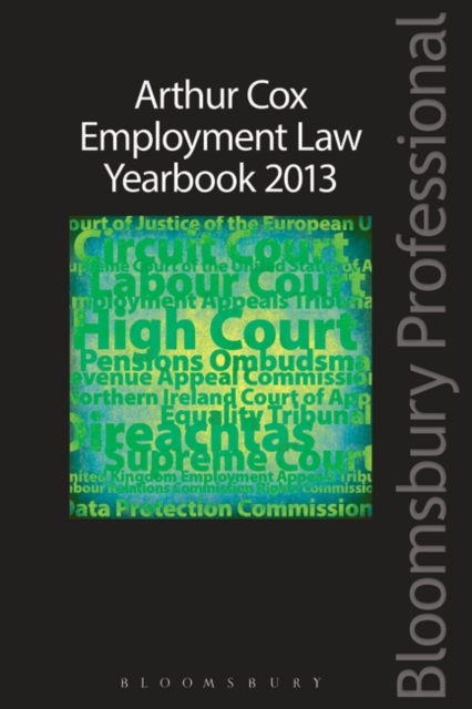 Arthur Cox Employment Law Yearbook 2013, Paperback / softback Book