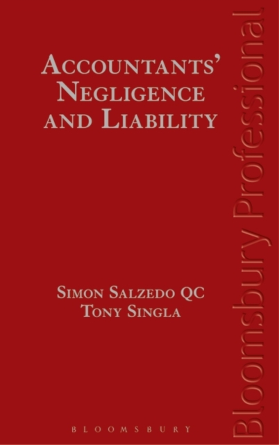 Accountants' Negligence and Liability, Hardback Book