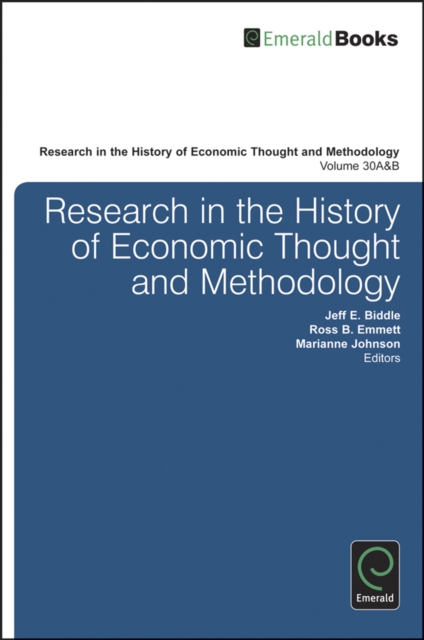 Research in the History of Economic Thought and Methodology, Multiple-component retail product Book