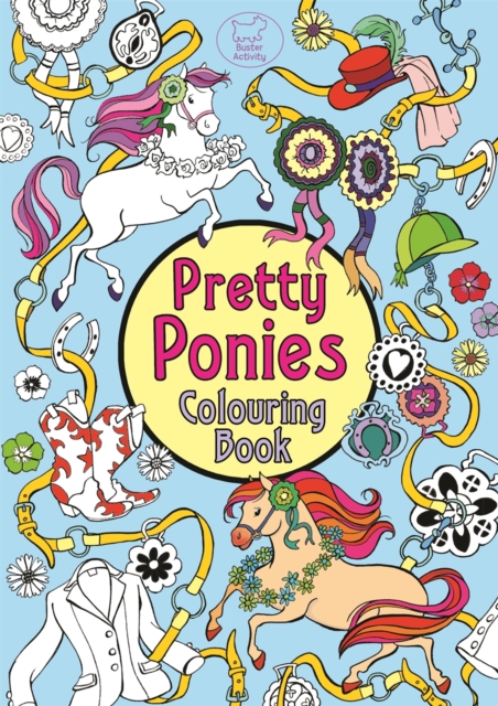 Pretty Ponies Colouring Book, Paperback / softback Book
