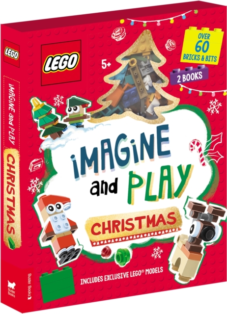 LEGO® Books: Imagine and Play Christmas, Hardback Book