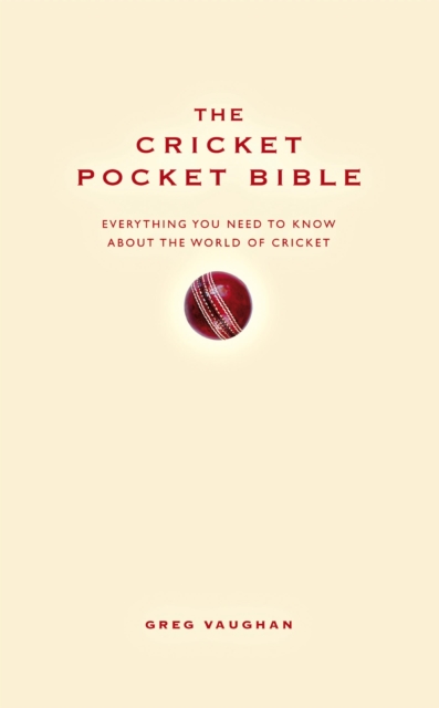 The Cricket Pocket Bible, Paperback / softback Book
