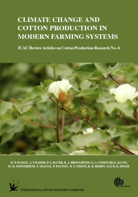 Climate Change and Cotton Production in Modern Farming Systems, Paperback / softback Book