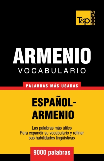 Vocabulario espa?ol-armenio - 9000 palabras m?s usadas, Paperback / softback Book