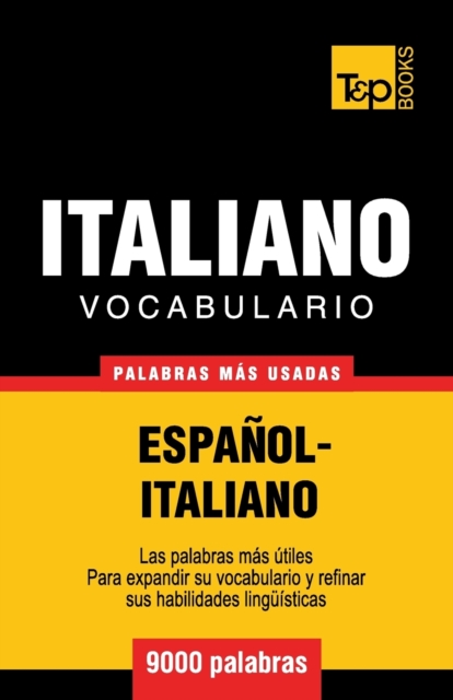 Vocabulario espa?ol-italiano - 9000 palabras m?s usadas, Paperback / softback Book