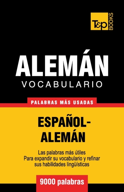 Vocabulario espa?ol-alem?n - 9000 palabras m?s usadas, Paperback / softback Book