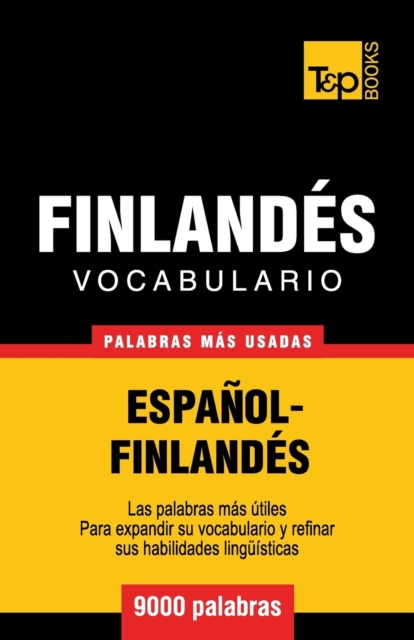 Vocabulario espa?ol-finland?s - 9000 palabras m?s usadas, Paperback / softback Book