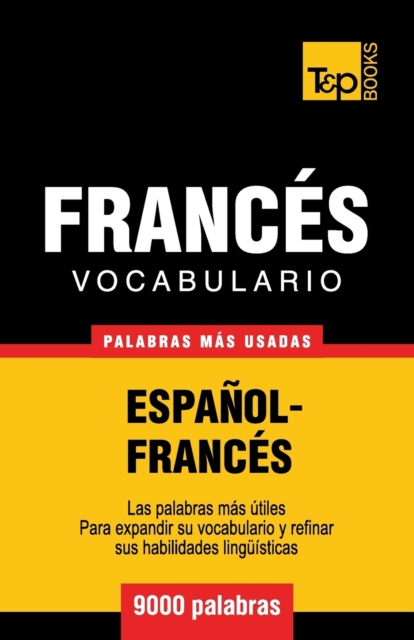 Vocabulario espa?ol-franc?s - 9000 palabras m?s usadas, Paperback / softback Book