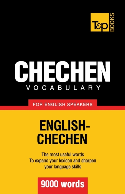 Chechen vocabulary for English speakers - 9000 words, Paperback / softback Book