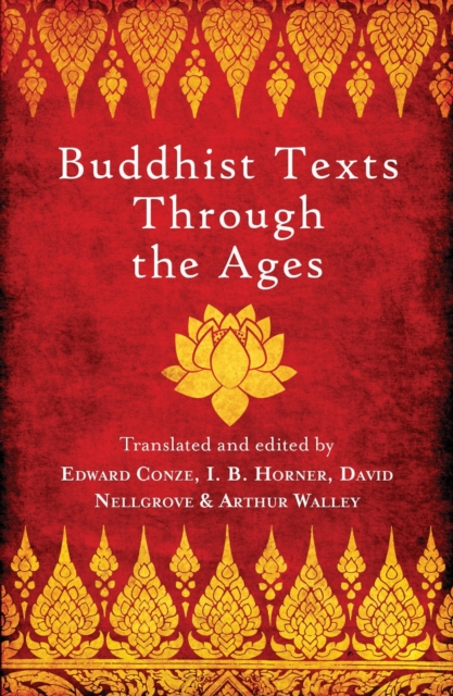 Buddhist Texts Through the Ages, Paperback / softback Book