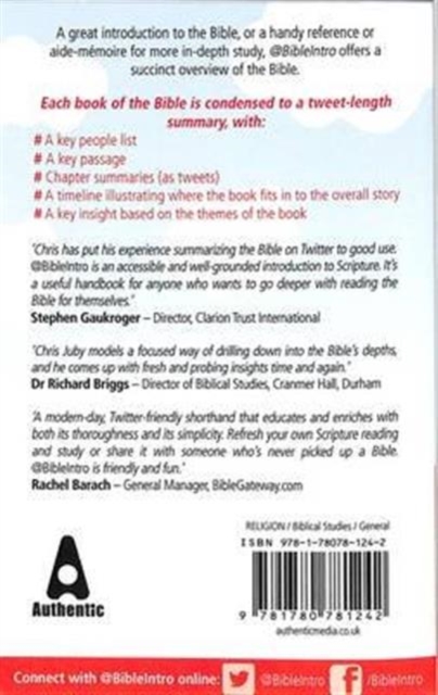 @bibleintro : A Bible Handbook for the Twitter Generation, Paperback / softback Book