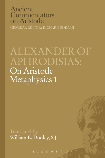 Alexander of Aphrodisias: On Aristotle Metaphysics 1, Paperback / softback Book
