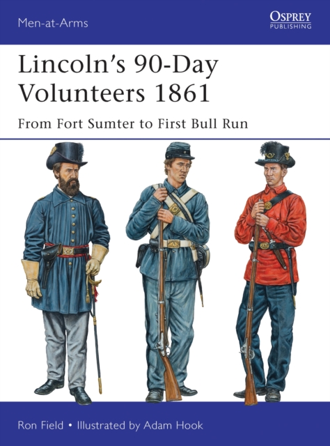 Lincoln’s 90-Day Volunteers 1861 : From Fort Sumter to First Bull Run, Paperback / softback Book