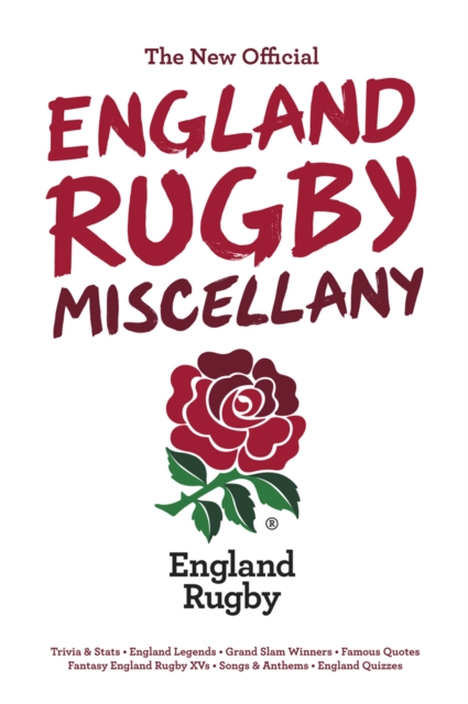 The New Official England Rugby Miscellany, Hardback Book