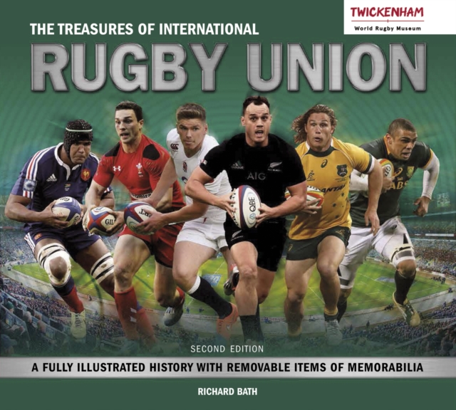 The Treasures of International Rugby Union, Hardback Book