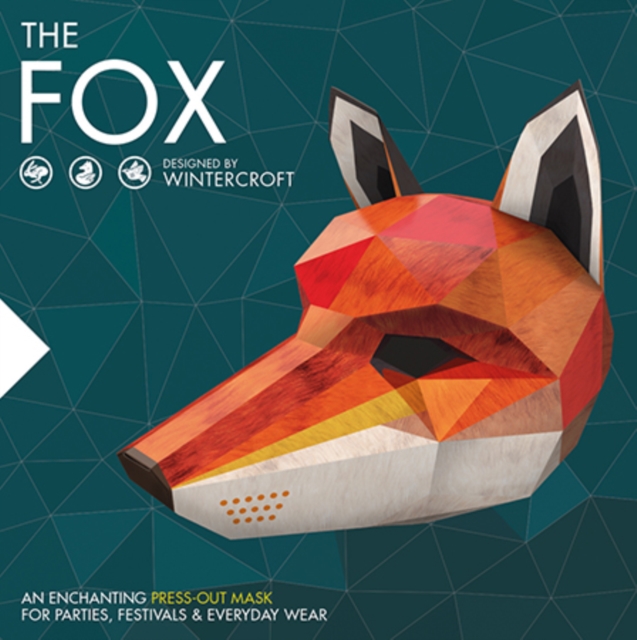The Fox - Designed by Wintercroft : An enchanting press-out mask for parties and everyday wear, Mixed media product Book