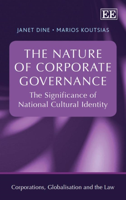 Nature of Corporate Governance : The Significance of National Cultural Identity, PDF eBook