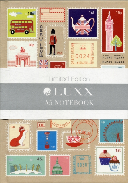 STAMPS A5 LUXX NOTEBOOK,  Book