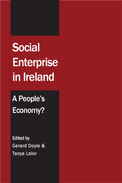 Social Enterprise in Ireland: A People's Economy? : A People's Economy?, PDF eBook
