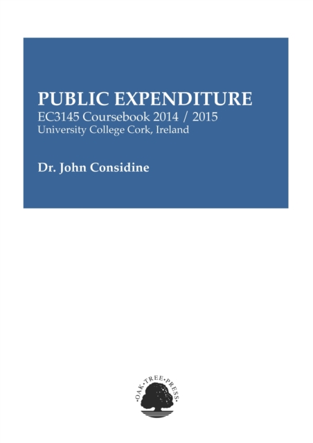 Public Expenditure EC3145 Coursebook 2014/2015, PDF eBook