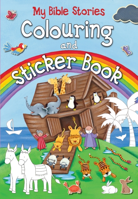 My Bible Stories Colouring and Sticker Book, Paperback / softback Book
