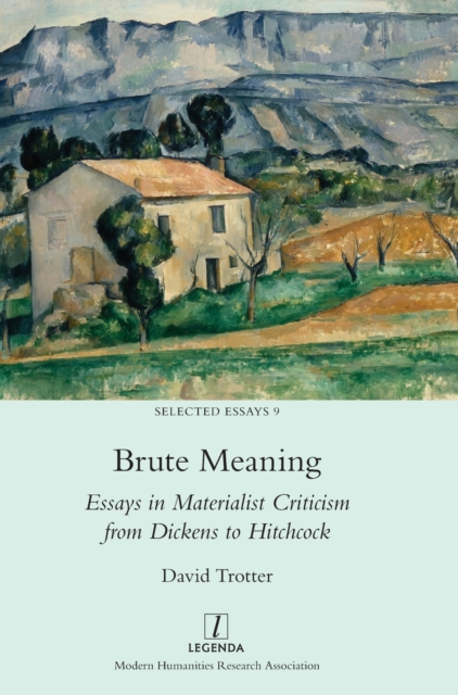 Brute Meaning : Essays in Materialist Criticism from Dickens to Hitchcock, Hardback Book