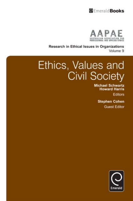 Ethics, Values and Civil Society, Paperback / softback Book