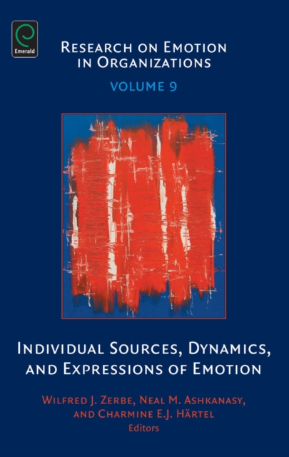Individual sources, Dynamics and Expressions of Emotions, Hardback Book