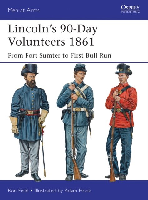 Lincoln’s 90-Day Volunteers 1861 : From Fort Sumter to First Bull Run, EPUB eBook