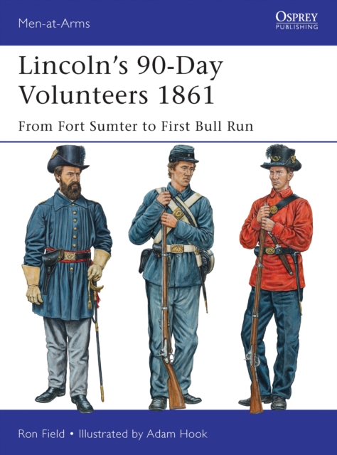 Lincoln’s 90-Day Volunteers 1861 : From Fort Sumter to First Bull Run, PDF eBook