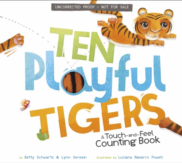 Ten Playful Tigers : A Back-and-Forth Counting Book, Board book Book