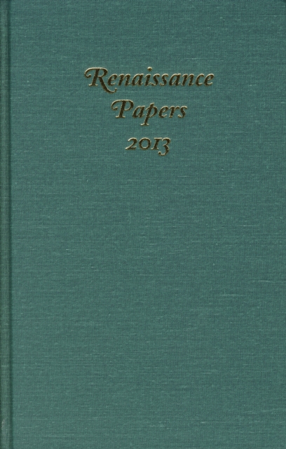 Renaissance Papers 2013, PDF eBook