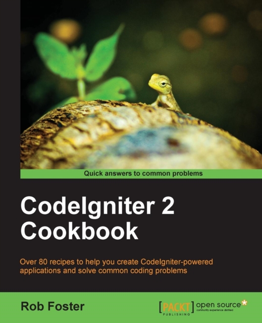 CodeIgniter 2 Cookbook, Electronic book text Book