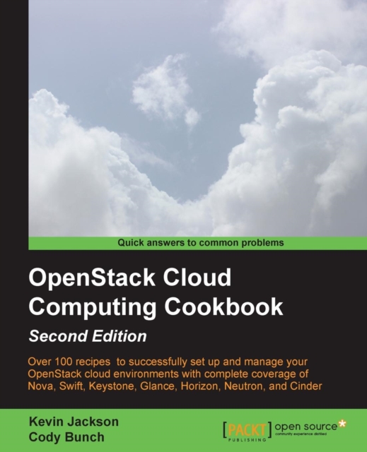 OpenStack Cloud Computing Cookbook, Paperback / softback Book