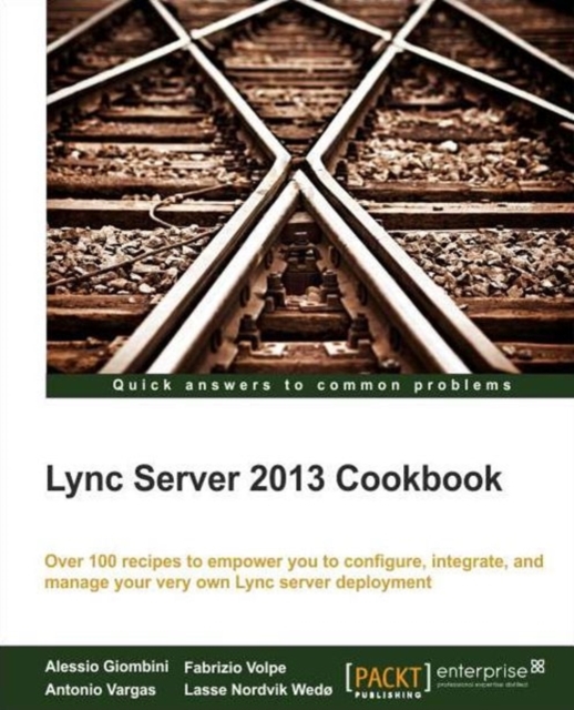 Lync Server Cookbook, Electronic book text Book