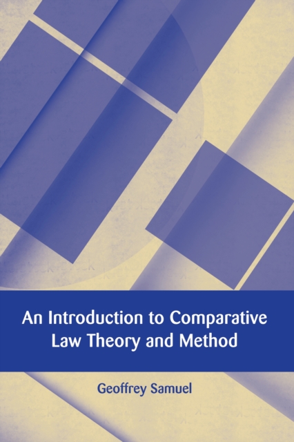 An Introduction to Comparative Law Theory and Method, EPUB eBook