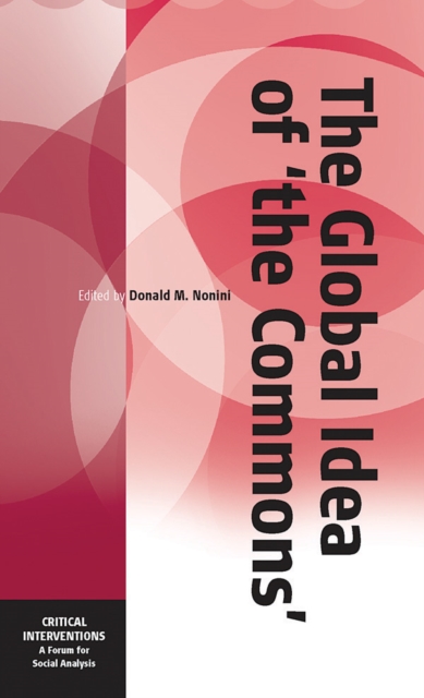 The Global Idea of ‘The Commons’, PDF eBook