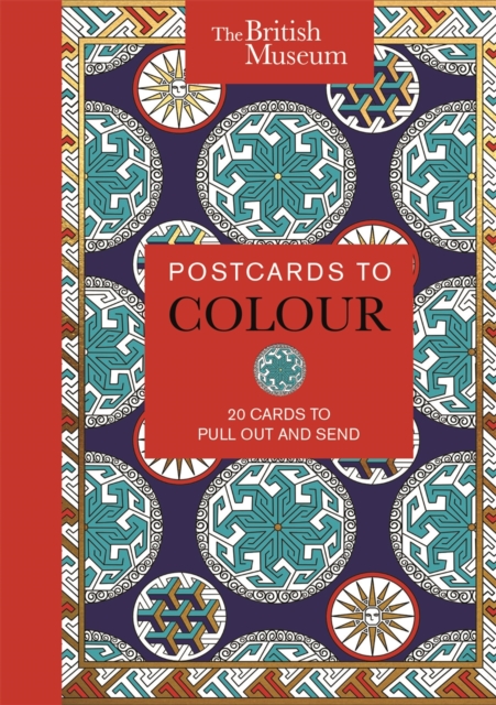 Treasures of the British Museum : 20 Cards to Colour and Send, Postcard book or pack Book