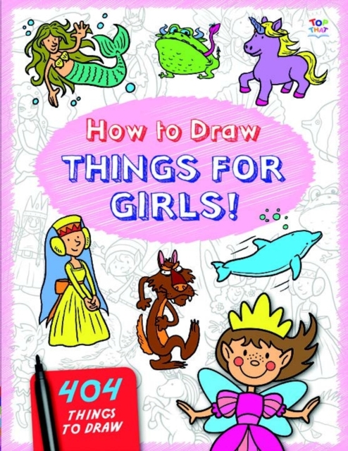 How to Draw Things for Girls, Paperback Book