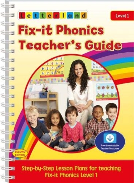 Fix-it Phonics - Level 1 - Teacher's Guide (2nd Edition), Spiral bound Book