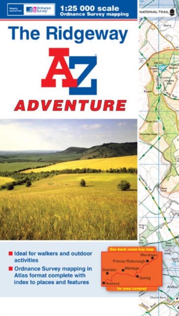 The Ridgeway Adventure Atlas, Paperback Book