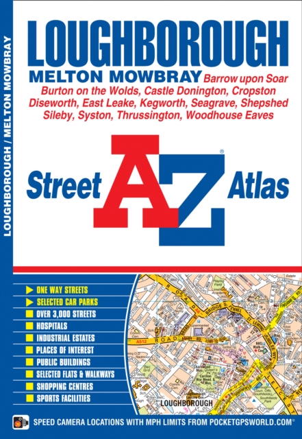 Loughborough A-Z Street Atlas, Paperback / softback Book