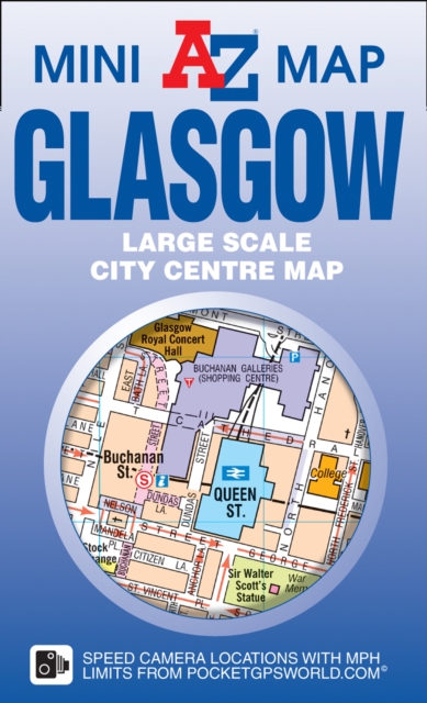 Glasgow Mini Map, Sheet map, folded Book