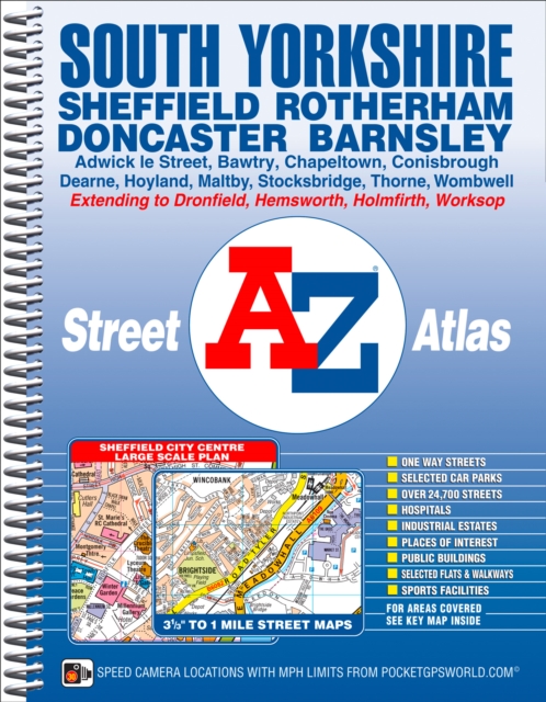 South Yorkshire Street Atlas, Spiral bound Book