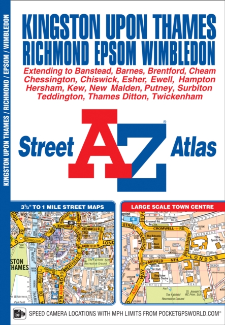Kingston upon Thames and Richmond A-Z Street Atlas, Paperback / softback Book