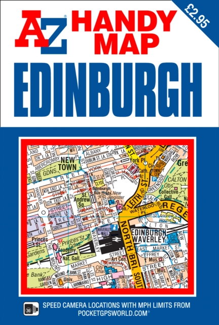 Edinburgh Handy Map, Sheet map, folded Book