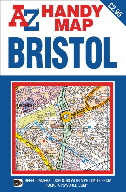 Bristol Handy Map, Sheet map, folded Book