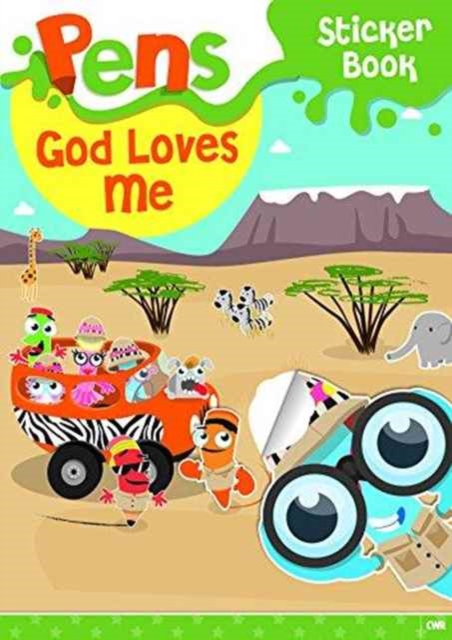Pens Sticker Book: God Loves Me, Paperback / softback Book